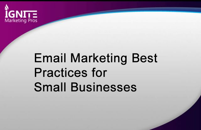 Email Marketing Best Practices for Small Businesses