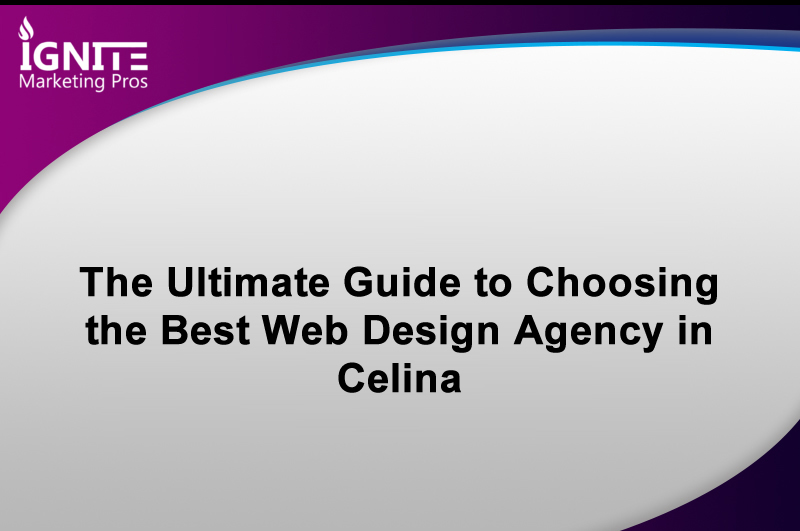Web Design Agency in Celina